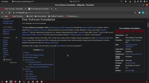 10_What is the free software foundation?