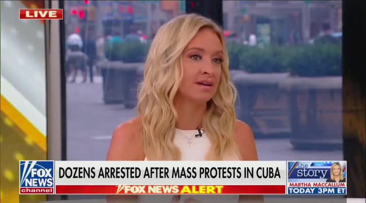 Kayleigh McEnany says Biden can't address Cuba's "root cause"