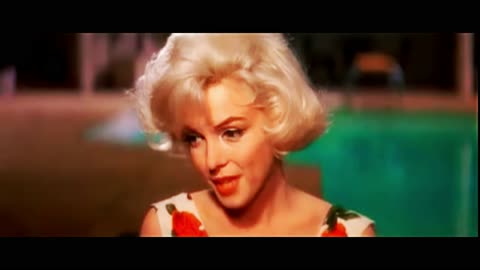 Marilyn Monroe 1962 Something's Got To Give scene 3 4k