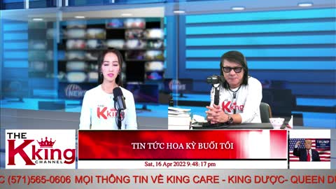 TIN TỨC HOA KỲ BUỔI TỐI - 04/16/2022 - The KING Channel