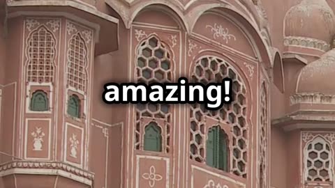 🏰🌬️Hawa Mahal – “Palace of Winds” 🌬️🏰 Jaipur, India
