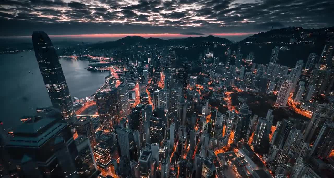 Magic of Hong Kong. Mind-blowing cyberpunk drone video of the craziest Asia’s city by Timelab.pro