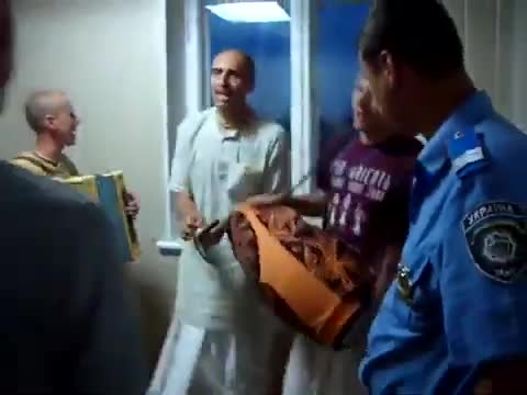 Kirtan in Police office!