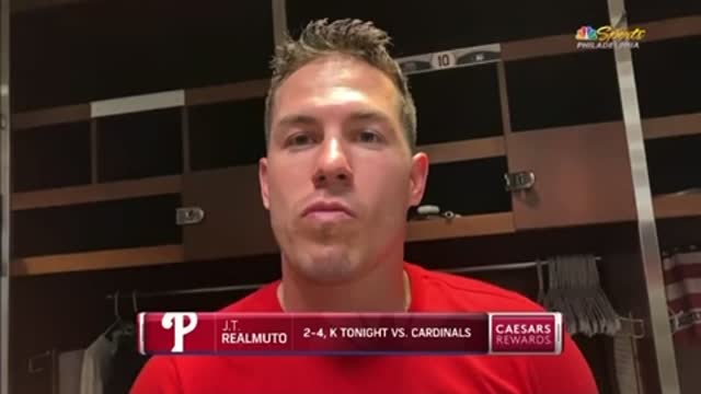 Unvaccinated Phillies J.T. Realmuto Responds to Canada Banning Him From Playing