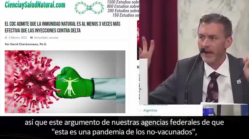 MALONE VACUNACION Y OMICRON