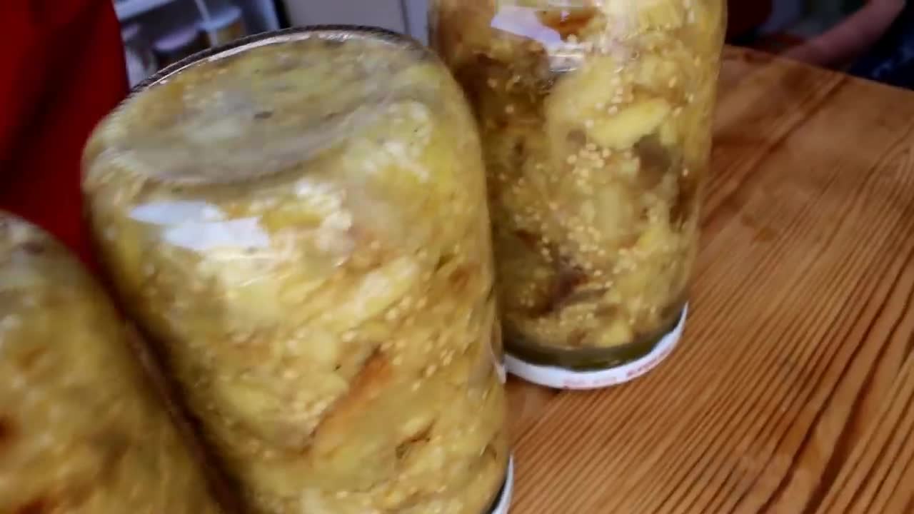 Közlenmiş Patlıcan Konservesi kışlık