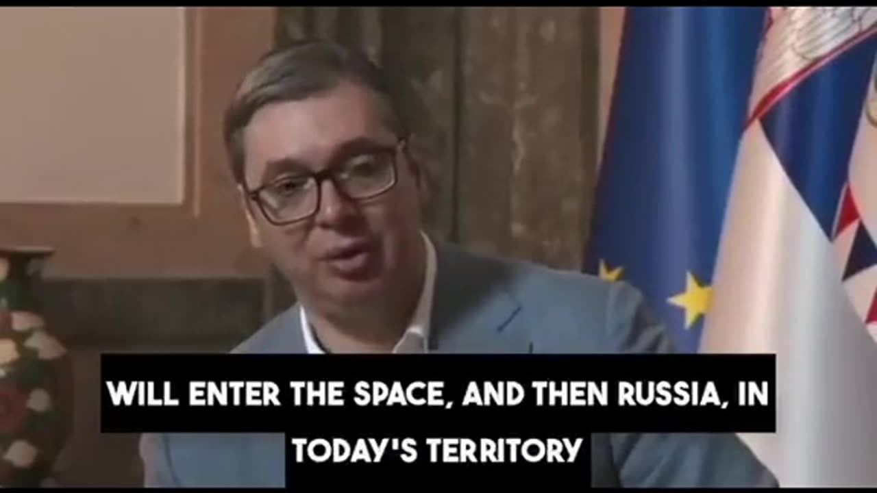 Serbia’s Vučić warns about a West vs Russia conflict in the next 3-4 months.