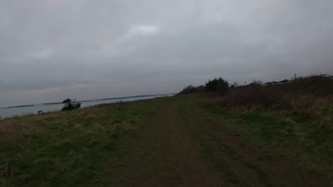 Speedlapse. Coastal hiking.