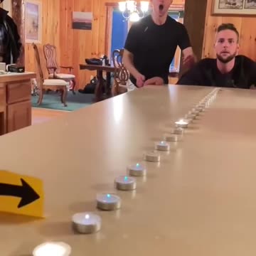 Candle Blowing Challenge is INTENSE 🌬🕯