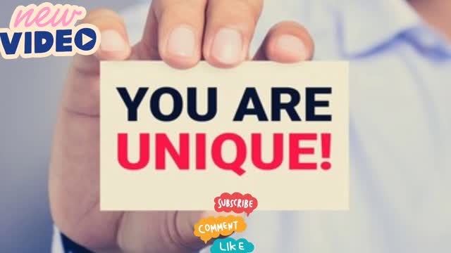 You Are Unique//Top Motivational Quotes collection//