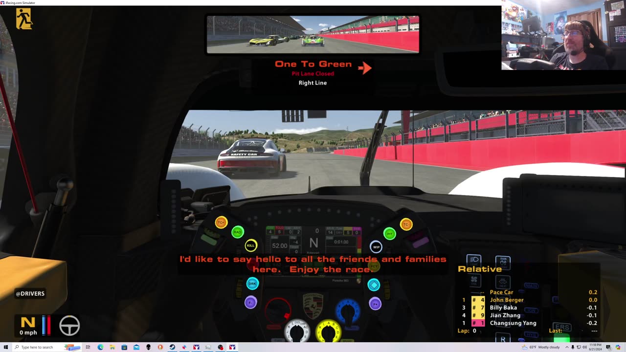 iRacing A Fixed IMSA iRacing Series from Algarve 6/22/24. Porsche Turbo V8 Power.