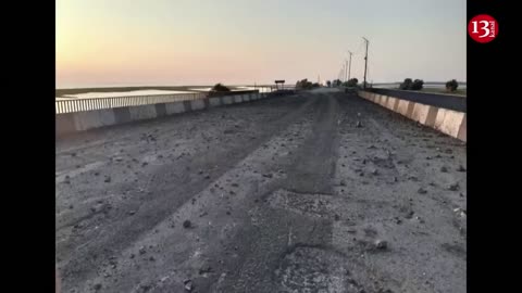 Ukraine strikes key bridge between mainland and Crimea - Russia-appointed officials