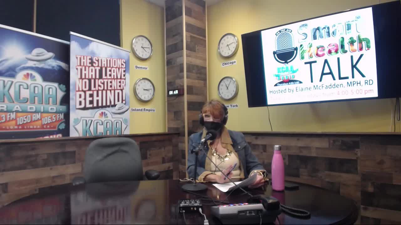 KCAA: Smart Health Talk with Elaine McFadden