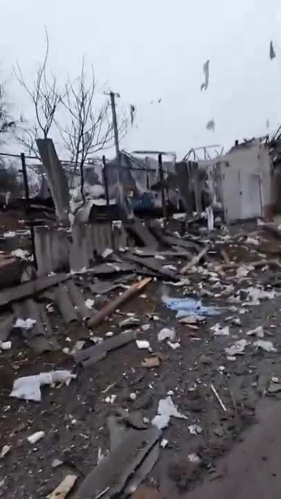 The "Russian world" came to Ukraine. Bombed an ordinary village