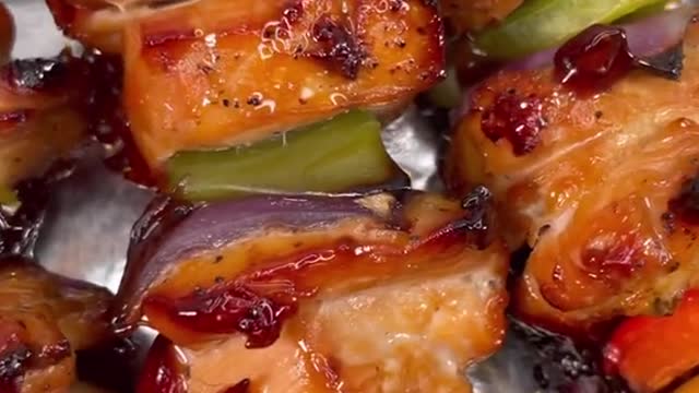 How To Make Oven “Grilled” Chicken Kebabs Recipe