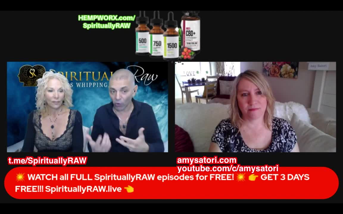 😃 Amy on Spiritually Raw! "You are SO Powerful! 💪"