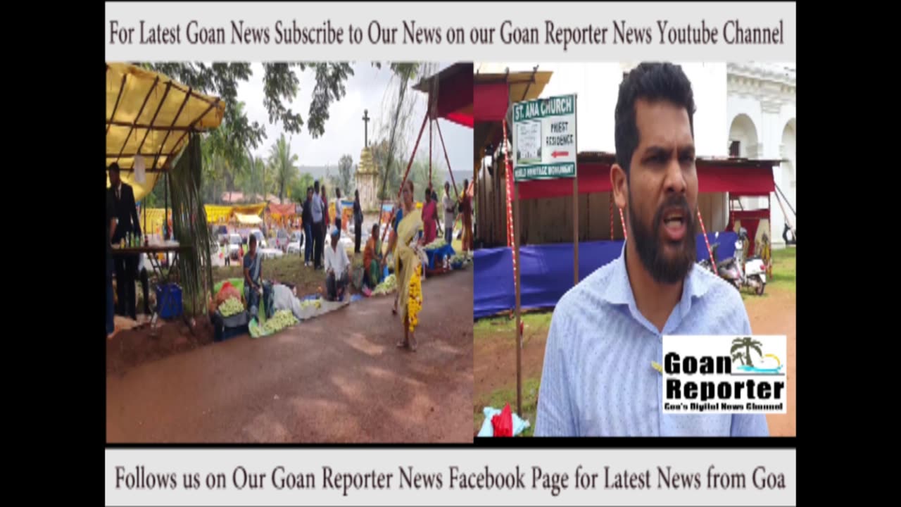 Goan Reporter News ::; St Anna Feast ( Tousache Fest ) celebrated on Sunday at Curca in St Andre