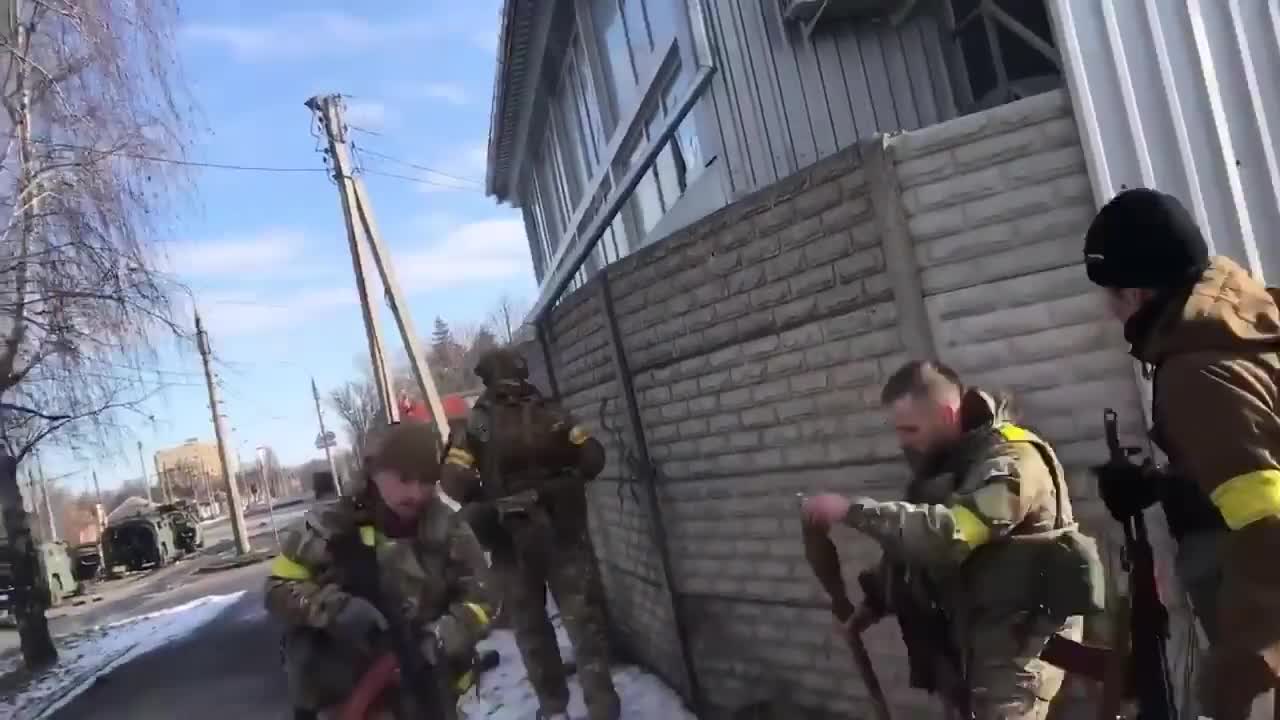 Ukraine Russia Conflict 2022 Kharkiv Ukrainian Forces fighting back video