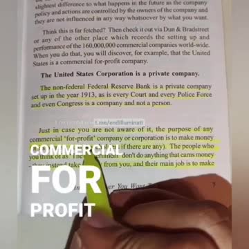 The UNITED STATES is a Corporation