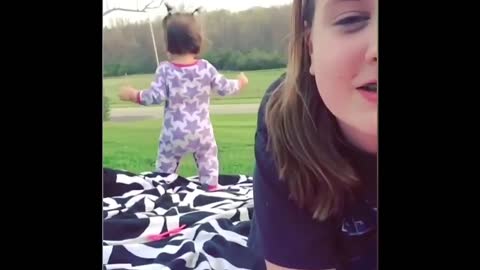 Cute Baby Funny Video with mom