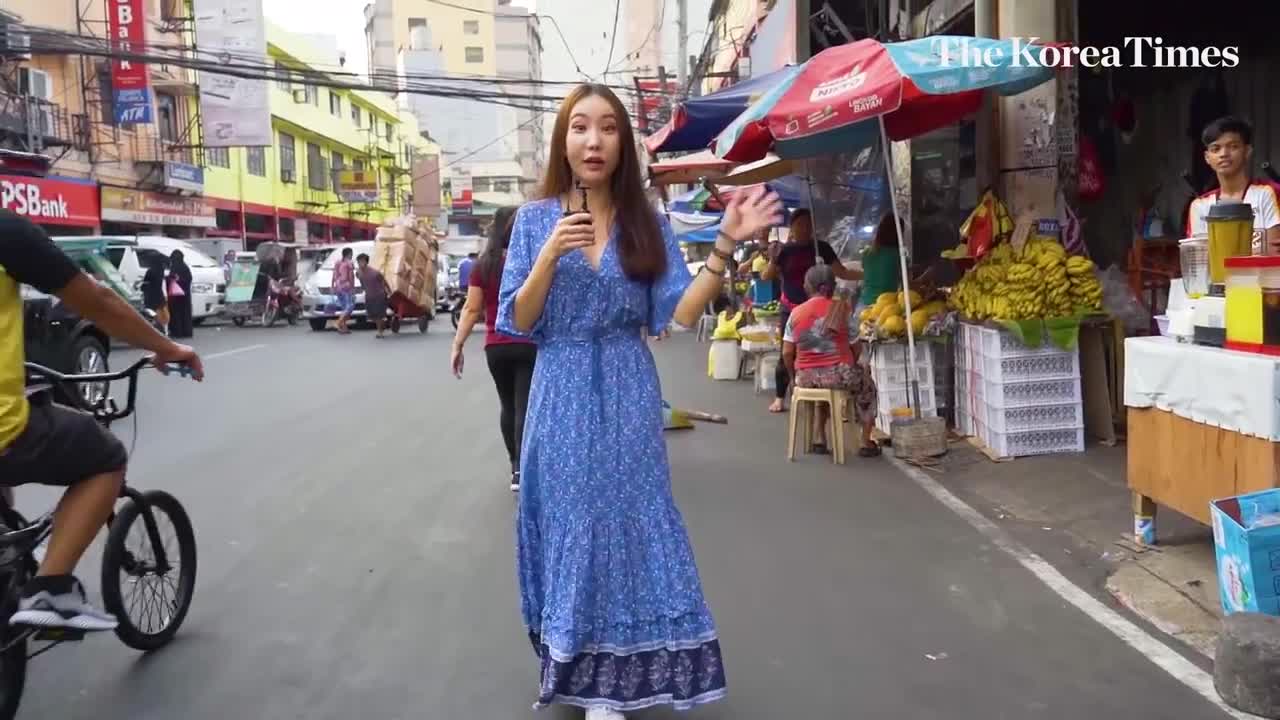 KOREAN FIRST EVER EATING FILIPINO STREET FOOD