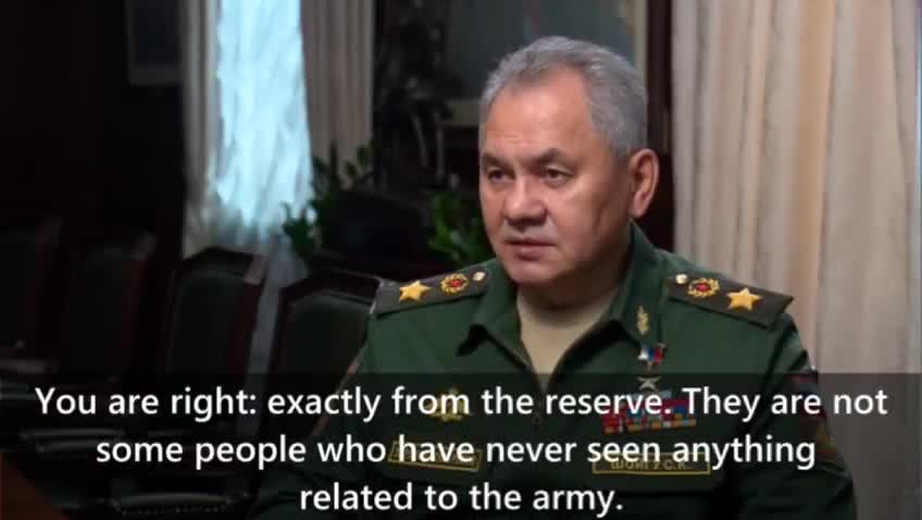 Shoigu: Russia is really at war with the collective West, with NATO not with Ukraine!