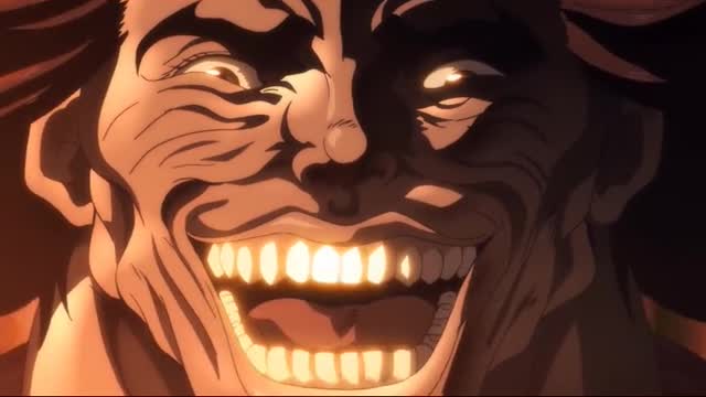 Baki - Yujiro Laughs at Baki