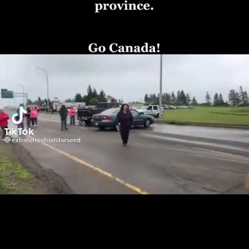 Vax Road Block Canada