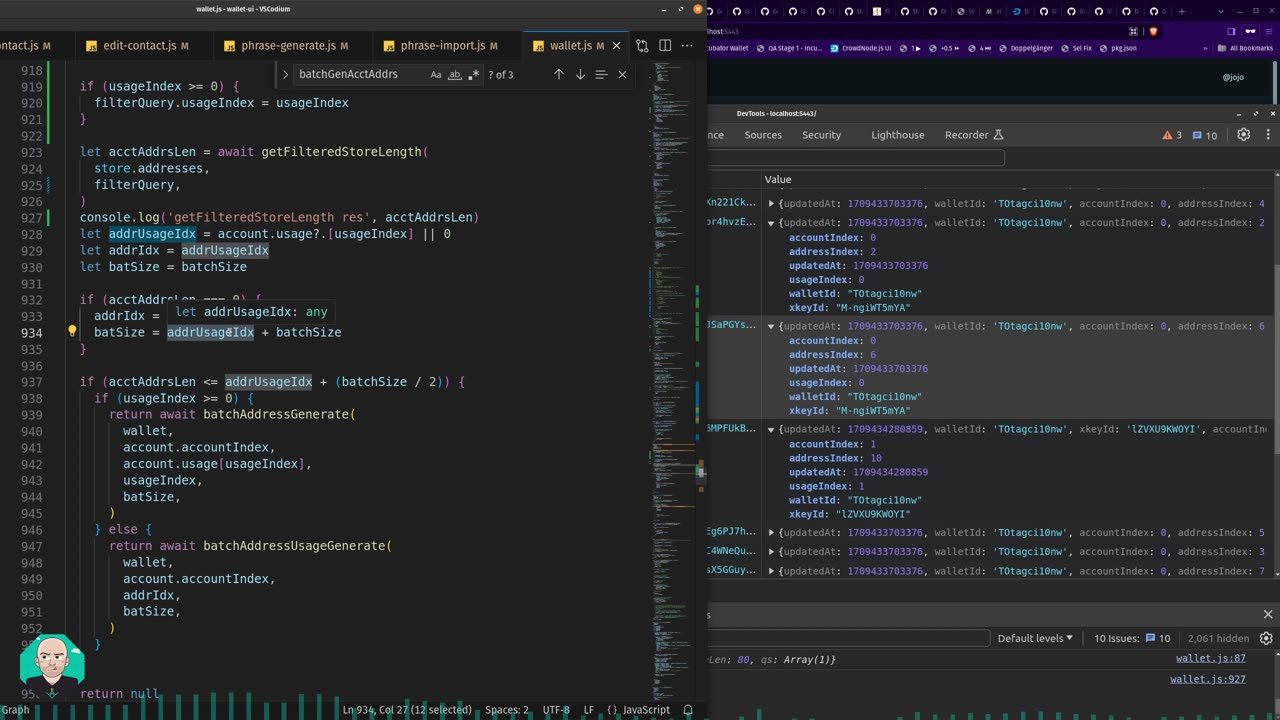 The Sad Batch - Part 3 📦 (Ð) Incubator Wallet 🗃️ [HTML, JS & CSS] 📺 Episode 54