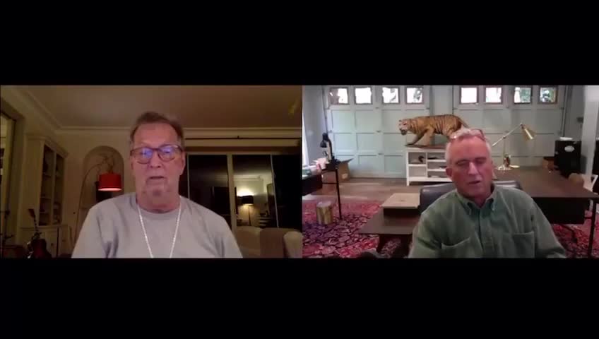 Robert F. Kennedy, Jr. & Eric Clapton discuss his vaccine injury