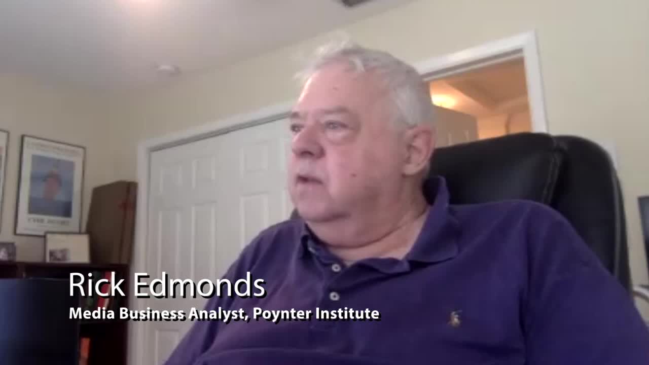 Is the post-Trump media slump due to not having Trump as president?