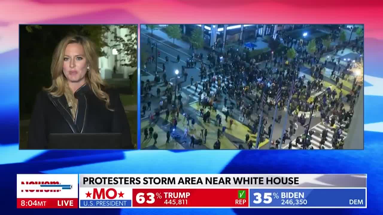 OUTSIDE THE WHITE HOUSE: Latest on unrest, protests