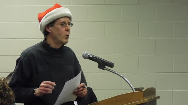 December 13, 2021 Scott Taylor - Centerville School Board Meeting