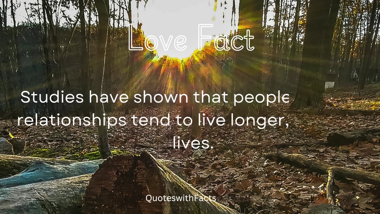 Love quotes and facts