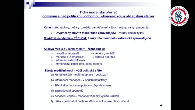 Covidkon- prof. Michal Klíma- Politologické aspekty epidemie – rizika pro demokracii