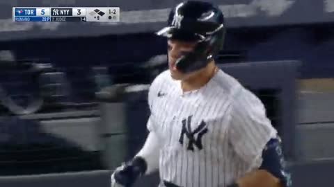 El Home Run número 10 de Aaron Judge en el 2022