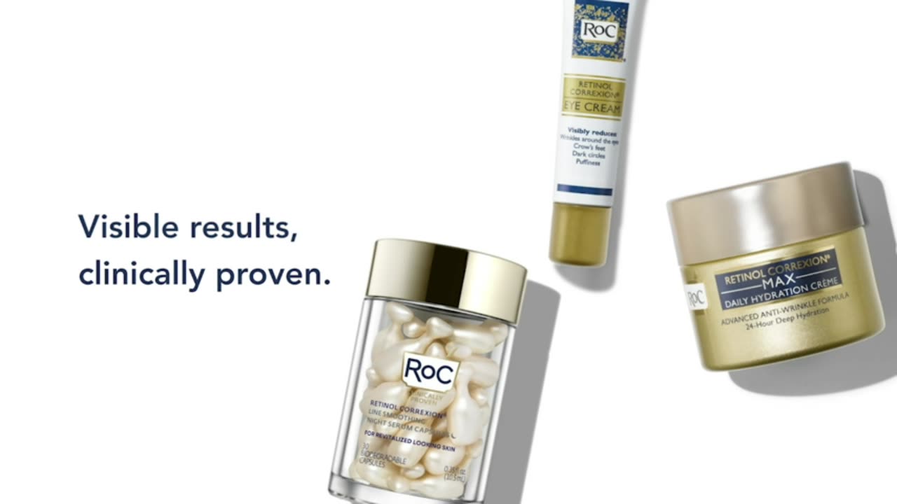 RoC Retinol Correxion Anti-Aging Wrinkle Night Serum,