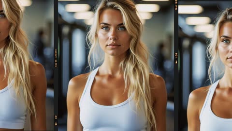 Workout attire photography created by Aux Machina