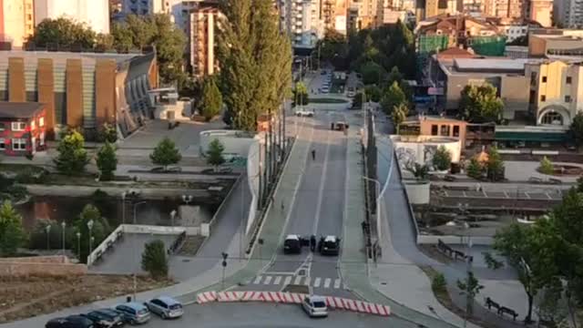 Republic of Kosovo occupied the bridge in Kosovska Mitrovica
