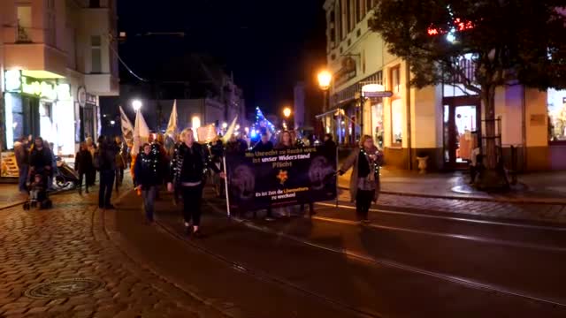 Demo in Köpenick am 24. Oktober