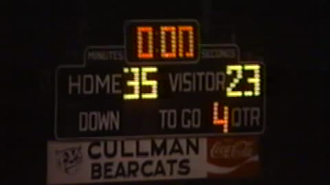 1991 Cullman vs Hartselle 2nd half