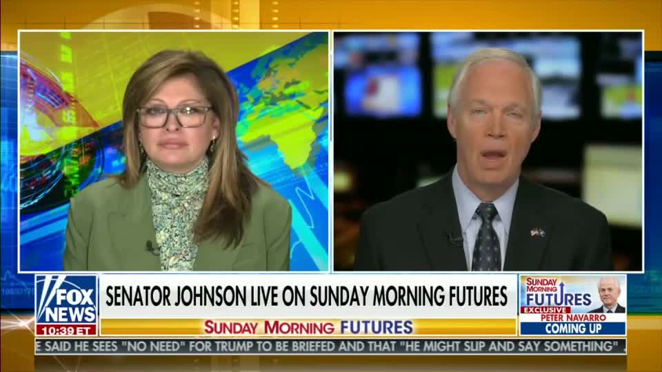 Johnson Talks Capitol Security, Covid Response in ‘Sunday Morning Futures’ Interview