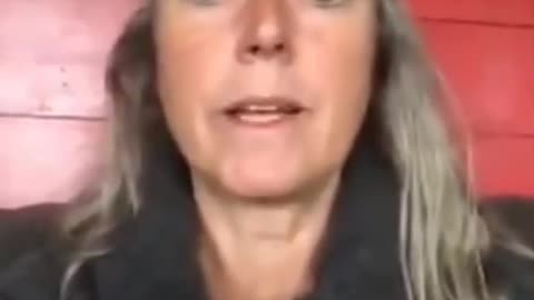 Woman telling us all not to comply