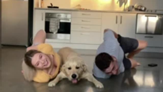 'Couple's competitive 'No Arms Race' challenge encounters a fluffy interruption