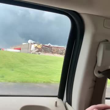 Tornado Hits Meijer Distribution Center Tipp City Ohio