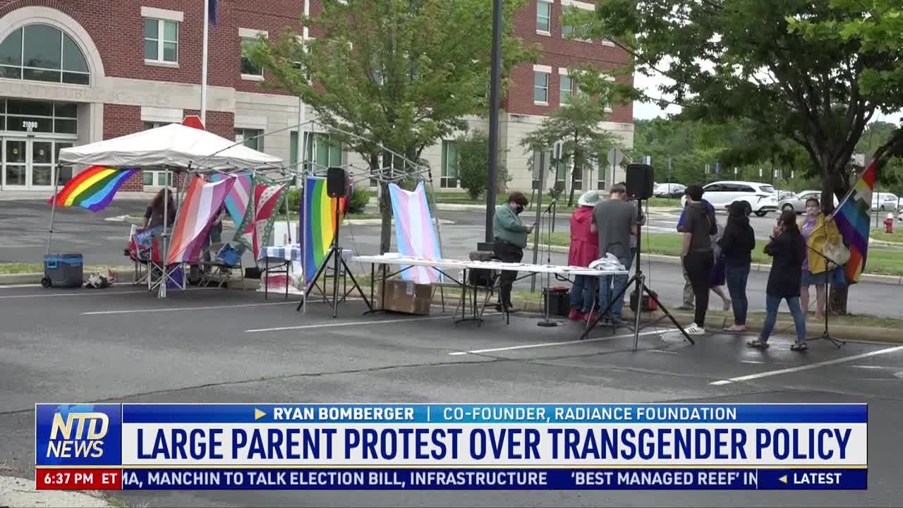 Large Parent Protest Over Transgender Policy