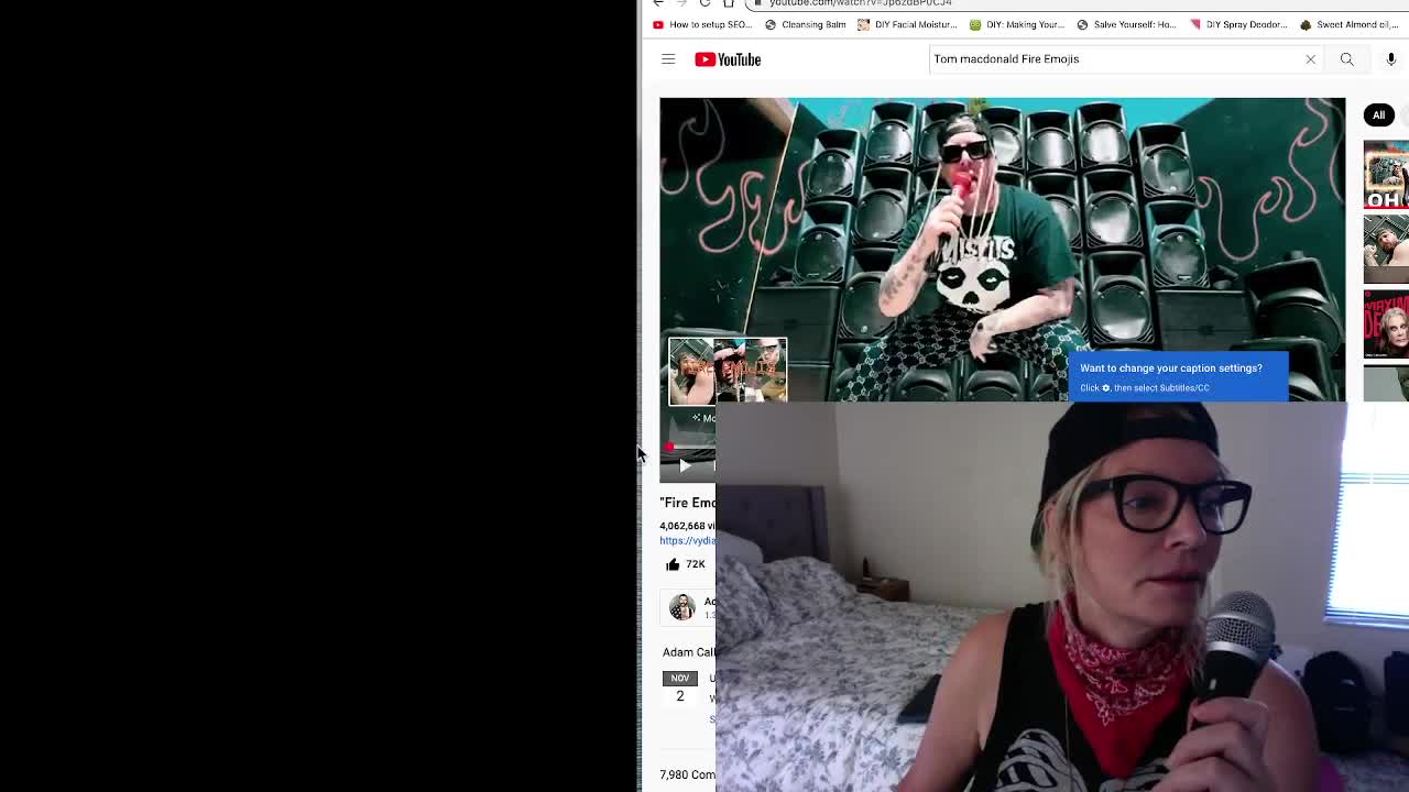 Tom MacDonald Fire Emojis REACT w/ Adam Calhoun and Madchild