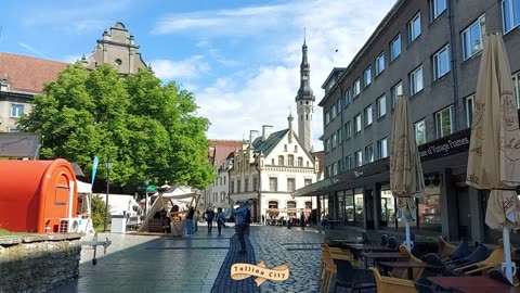 Tallinn Old Town | Harju Street | Estonia | Estonian Republic