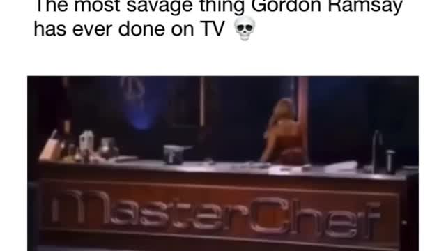 The most barbaric thing Gordon Ramsay has ever done on television