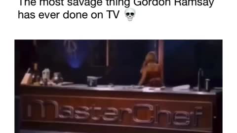 The most barbaric thing Gordon Ramsay has ever done on television